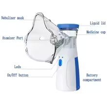 Medical Silent Nebulizer Handheld Asthma Inhaler Atomizer Children Health Care Mini Portable Nebulizer Humidifier